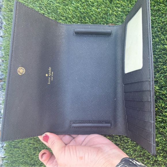 Kate Spade iPhone Cardholder Wallet Leather black - Picture 5 of 9
